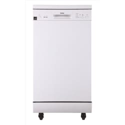 Danby 8 settings White Steel Dishwasher 120 W