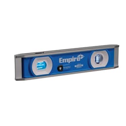 Milwaukee Empire 9 in. Aluminum Magnetic Ultra View LED Torpedo Level 2 vial
