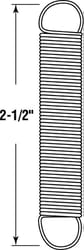 Prime-Line 2-1/2 in. L X 7/16 in. D Extension Spring 2 pk