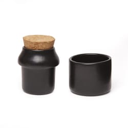 Kikkerland Black Ceramic Herb Grinder