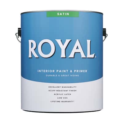 Royal Satin Interior Paint Can