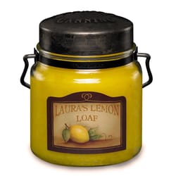 McCall's Candles Yellow Lauras Lemon Loaf Scent Candle 16 oz