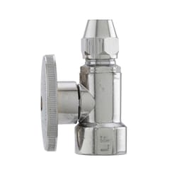 Keeney 3/8 in. FIP X 1/2 in. Flare Brass Shut-Off Valve