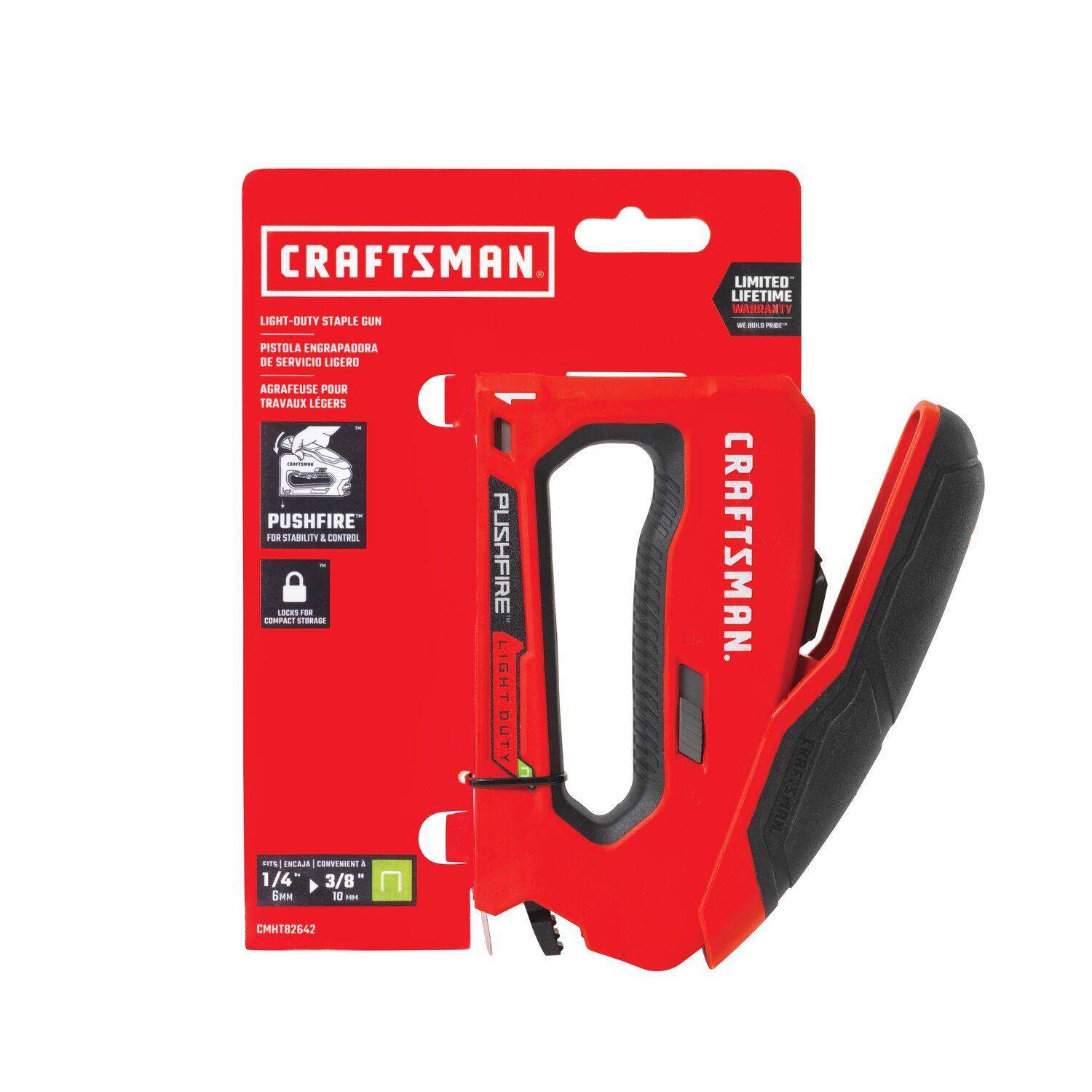 Craftsman PushFire 1/4 in. Reverse Squeeze Stapler Ace Hardware