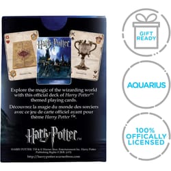 Aquarius Harry Potter Symbols Playing Cards Multicolored