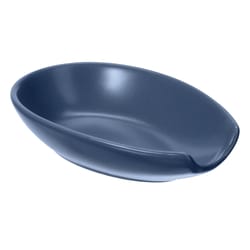 OGGI Dark Blue Ceramic Spoon Rest