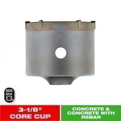 Diablo 3-1/8 in. Carbide Tipped SDS Plus Core Bit