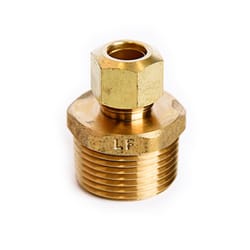 ATC 3/8 in. Compression X 3/4 in. D MPT Brass Connector