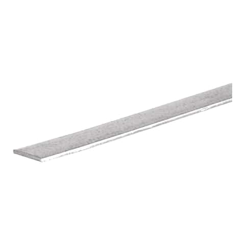 SteelWorks 0.11 in. X 1 in. W X 36 in. L Steel Flat Bar SteelWorks 0.11 in. X 1 in. W X 36 in. L Steel Flat Bar