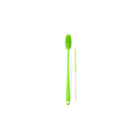 2 Drinking Straw Cleaning Brush LONG - Bristle Cleaner for Stainless Steel  Drink Straws Heavy Duty Brushes For Washing Glass Silicone Metal Straws Tea