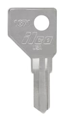 HILLMAN Traditional Key House/Office Key Blank 1671 Single For Harlock Locks