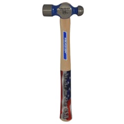 Vaughan 16 oz Ball Pein Hammer High Carbon Steel Head 13.75 in.