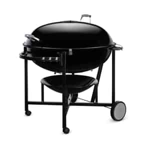 Weber  Ranch  Charcoal  37 in. W Black  Grill 
