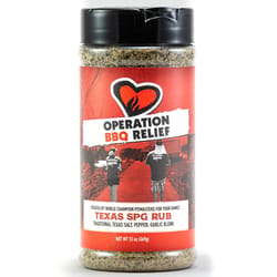 Operation BBQ Relief Texas SPG BBQ Rub 13 oz