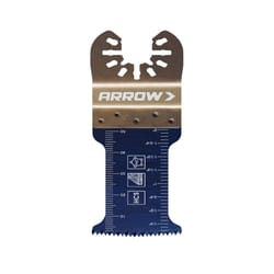 Arrow Pro 1-1/4 in. High Carbon Steel Tough Curve Semi-Circle Oscillating Wood Blade Hardwood 10 pc