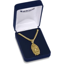 Montana Silversmiths Women's Lady Of Guadalupe Gold Necklace Water Resistant