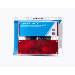 Hopkins Red Rectangular Trailer LED Light Kit