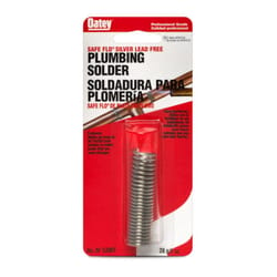 Oatey Safe-Flo 1 oz Lead-Free Plumbing Wire Solder Silver-Bearing 50/50 1 pc