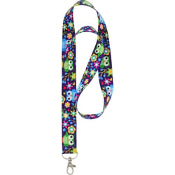 HILLMAN Polyester Multicolored Decorative Key Chain Lanyard