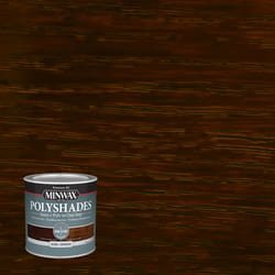 Minwax PolyShades Semi-Transparent Gloss Espresso Oil-Based Stain/Polyurethane Finish 1/2 pt