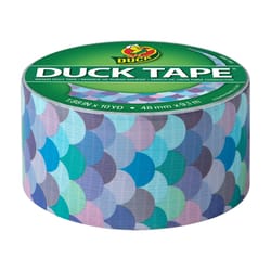 Duck 1.88 in. W X 10 yd L Mermaid Duct Tape