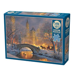 Cobble Hill Winter In The Park Jigsaw Puzzle Cardboard 500 pc