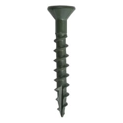 Grip-Rite PrimeGuard Plus No. 8 wire X 1-1/4 in. L Green Star Bugle Head Exterior Deck Screws 5 lb 2