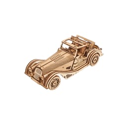 UGears Sports Car Rapid Mouse Mechanical Model Kit Tan 226 pc