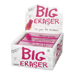 Toysmith Really Big Eraser Arts & Crafts Pink 3 pc