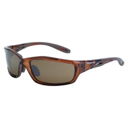 Crossfire Infinity Polarized Safety Glasses Brown Lens Brown Frame 1 pc