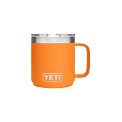 YETI Rambler 10 oz KingCrab Orange BPA Free Mug with MagSlider Lid