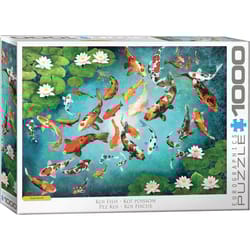 Eurographics Koi Fish Jigsaw Puzzles Multicolored 1000 pc