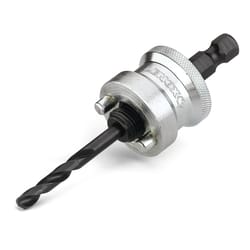 Lenox Snap-Back 1-1/4 - 6 in. X 7-1/2 in. L Steel Drill Bit Arbor Quick-Change Hex Shank 1 pc