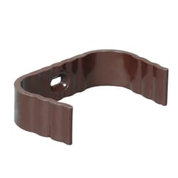 Amerimax 0.8 in. H X 2 in. W X 3.25 in. L Brown Vinyl Traditional Downspout Band