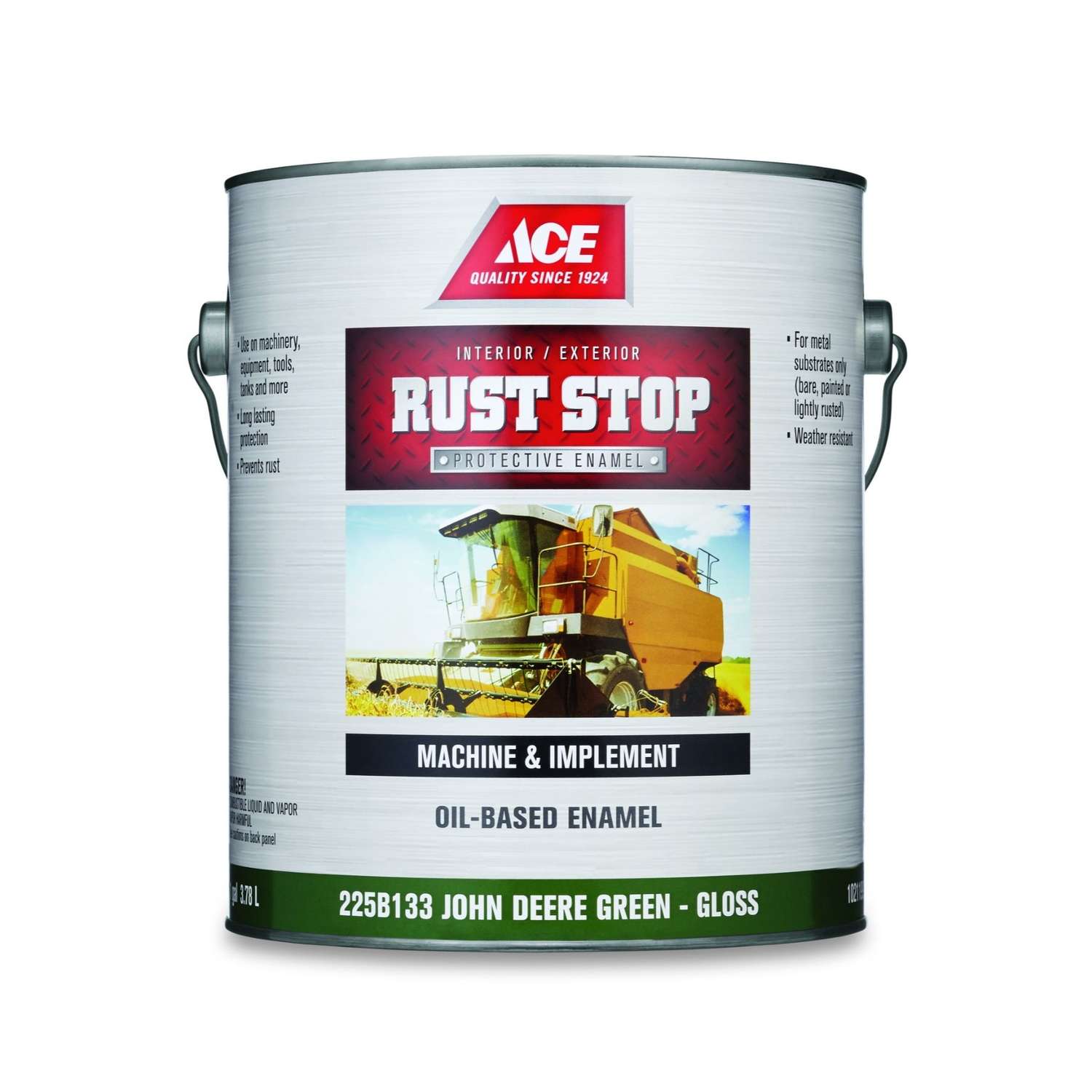Ace Rust Stop Indoor / Outdoor Gloss John Deere Green OilBased Enamel