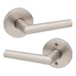 Kwikset Milan Satin Nickel Passage Lever Right or Left Handed