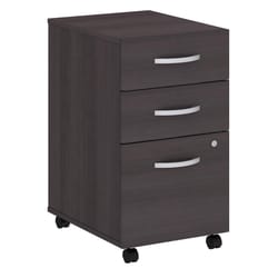 Bush Furniture Studio C 28 in. H X 16 in. W X 20 in. L Square Desk/Mobile File Cabinet