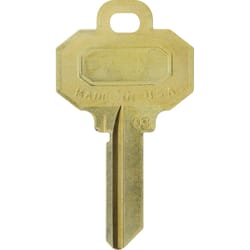 HILLMAN Traditional Key House/Office Key Blank BW2 Single For Baldwin Locks