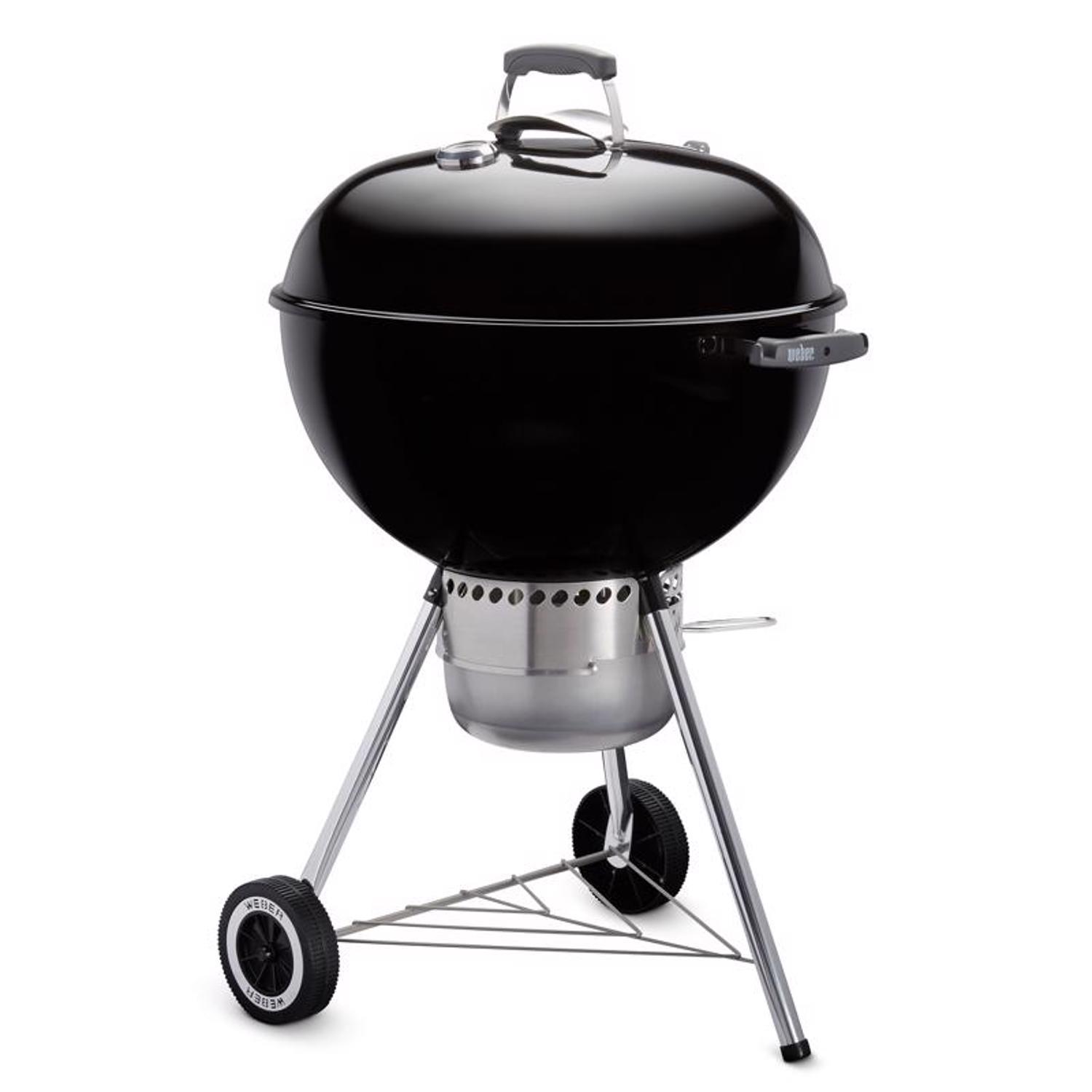 Weber 22 In. Original Kettle Premium Charcoal Grill Black - Ace Hardware