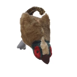 Multipet Migrators Brown Plush Pheasant Dog Toy Large 1 pk