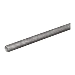 SteelWorks 9/64 in. D X 12 in. L Low Carbon Steel Threaded Rod