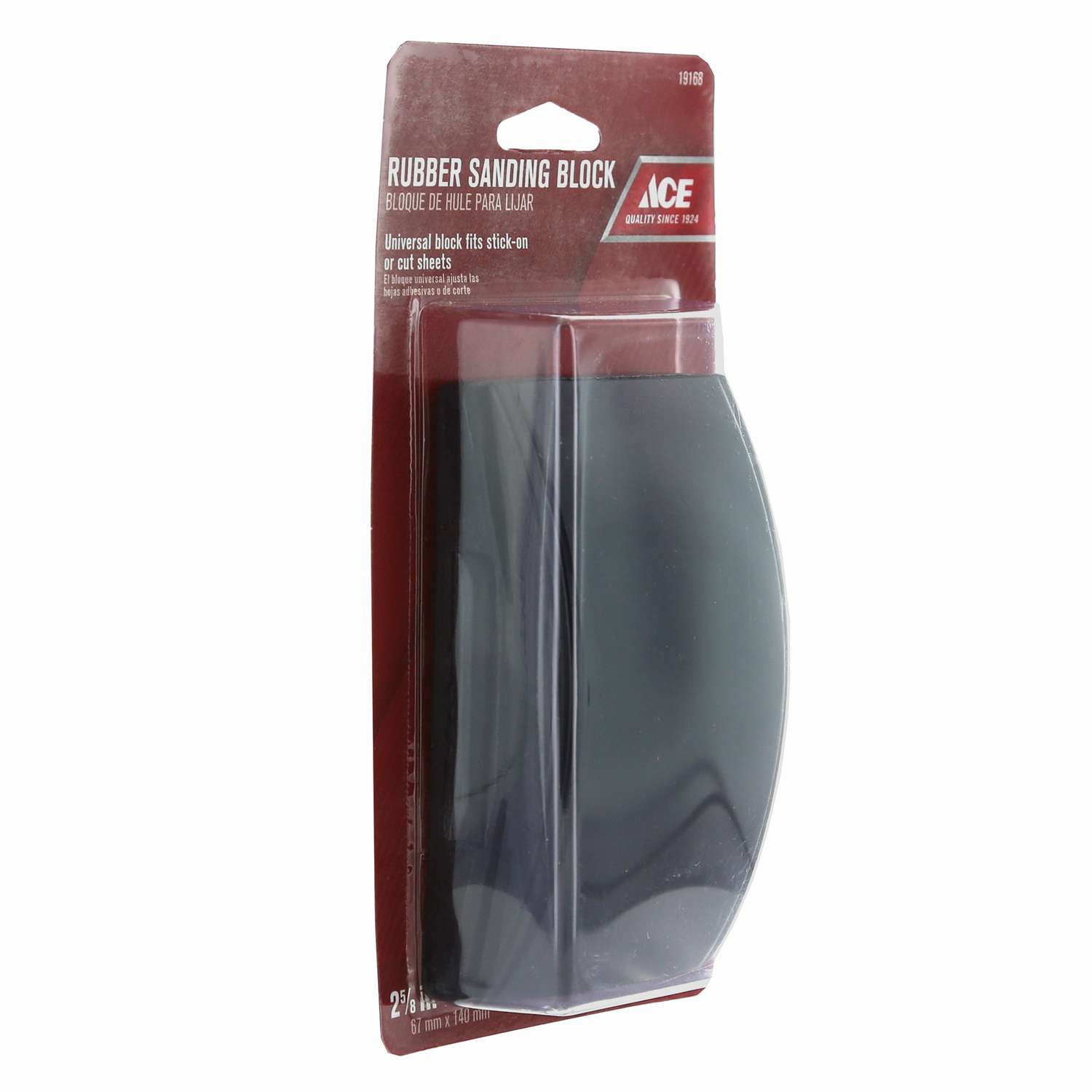 Ace 21/2 in. W X 43/4 in. L Assorted Sanding Block Ace Hardware