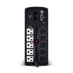 CyberPower 5 ft. L 10 outlets Battery Backup/Surge Protector Black 1150 J