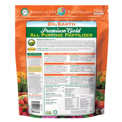 Dr. Earth Premium Gold Organic Flowers/Fruits/Vegetables All Purpose Plant Food 4 lb