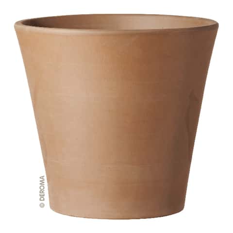 Deroma 1 in. H X 1 in. D X 6 in. D Clay Standard Plant Saucer Brown
