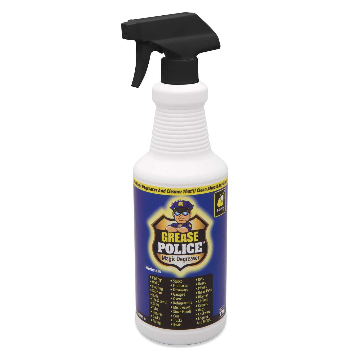 Grease Police As Seen On Tv Clean Scent Cleaner And Degreaser