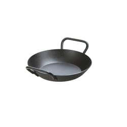 Lodge Carbon Steel Dual Handle Pan Black