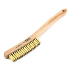 Forney 13-3/4 in. L X 2.25 in. W Scratch Brush Wood 1 pc