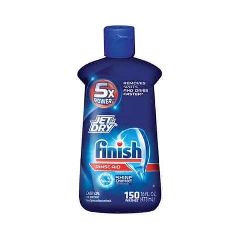 Jet-Dry Finish Original Scent Liquid Dishwasher Rinse Aid 16 oz 1