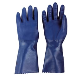 Spontex Bluettes Neoprene Cleaning Gloves L Blue 1 pk